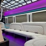 Mercedes-Benz Party LIMO Sprinter Van interior 1